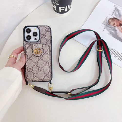 PREMIUM LV NEW VERSION VIP: IPHONE CASE WITH CREDIT CARD HOLDER